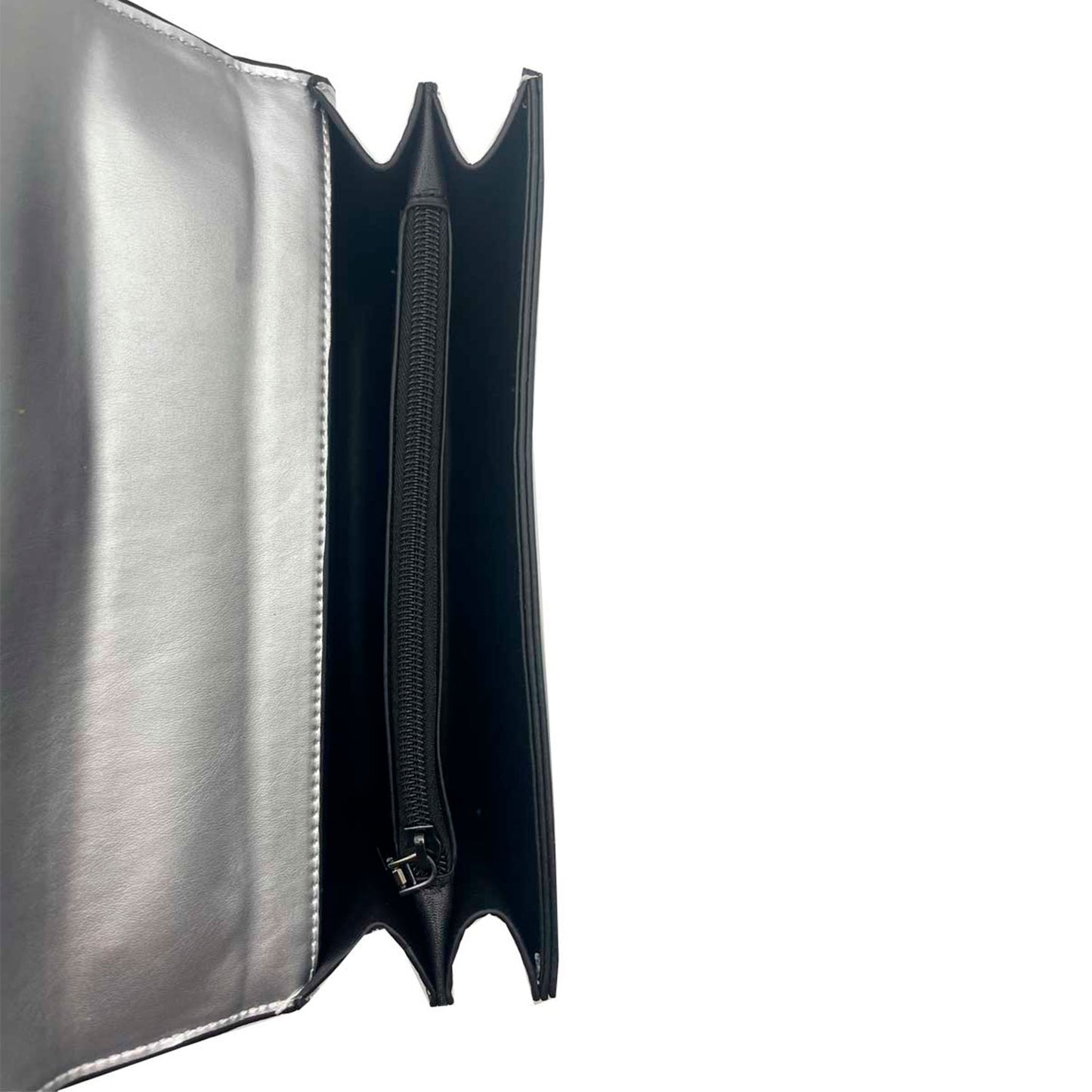 Pia Crossbody - Caimán - Plata