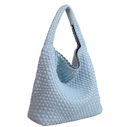 Camila Hobo Tote - Baby Blue