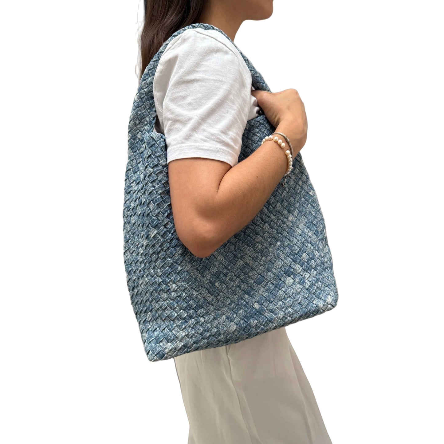 Camila Hobo Tote - Mezclilla