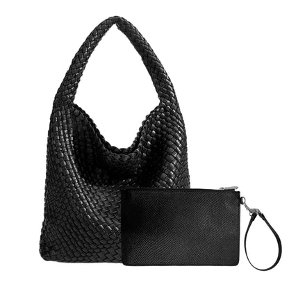 Camila Hobo Tote - Negro