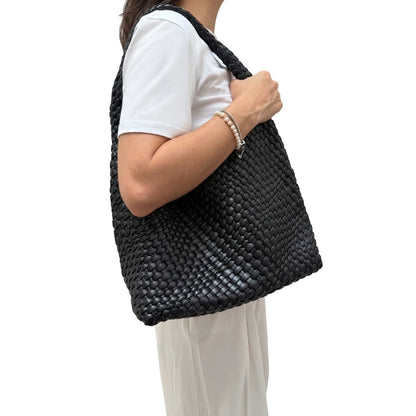 Camila Hobo Tote - Negro