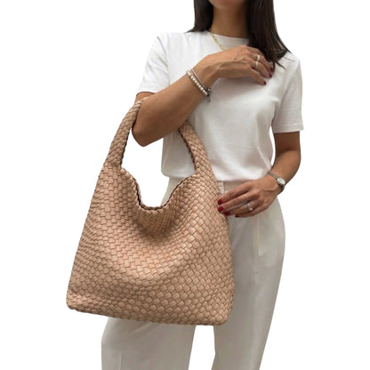 Camila Hobo Tote - Nude