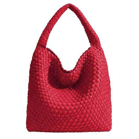 Camila Hobo Tote - Rojo