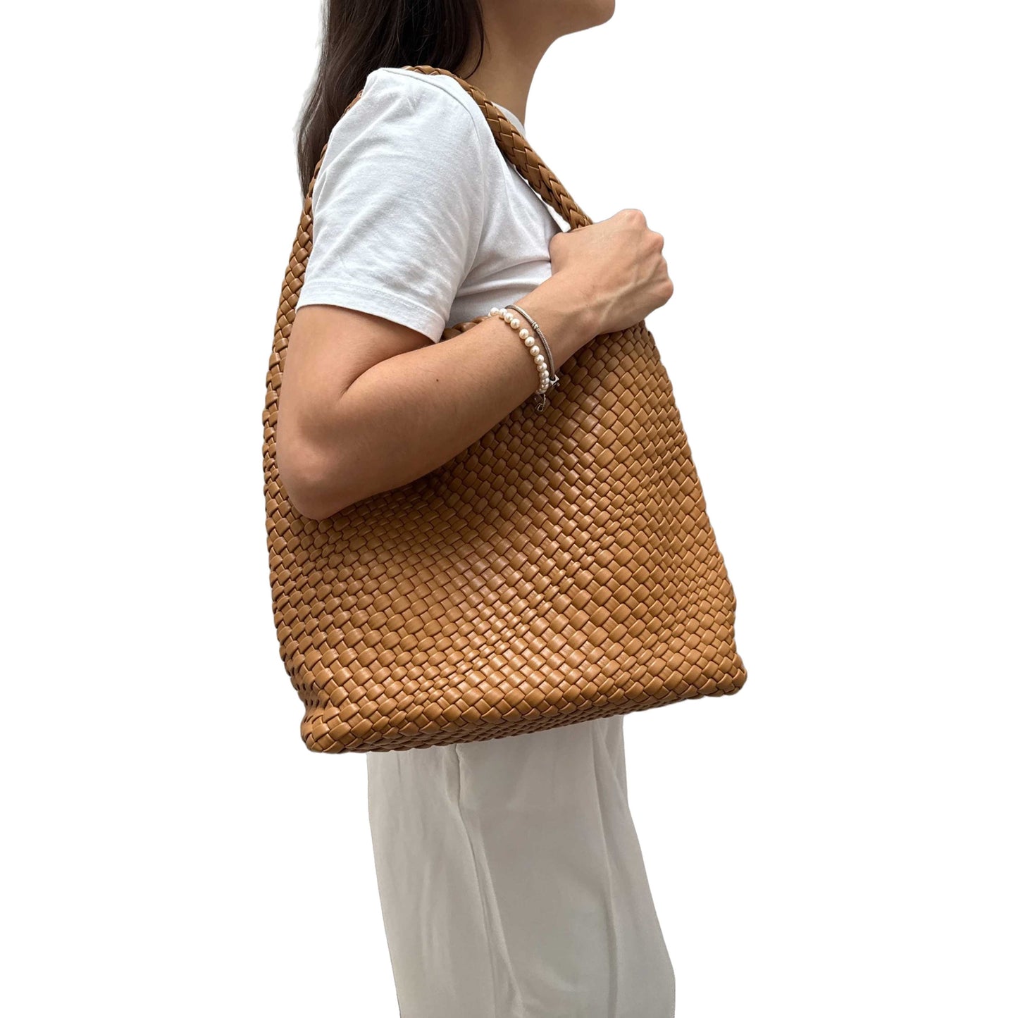 Camila Hobo Tote - Tan