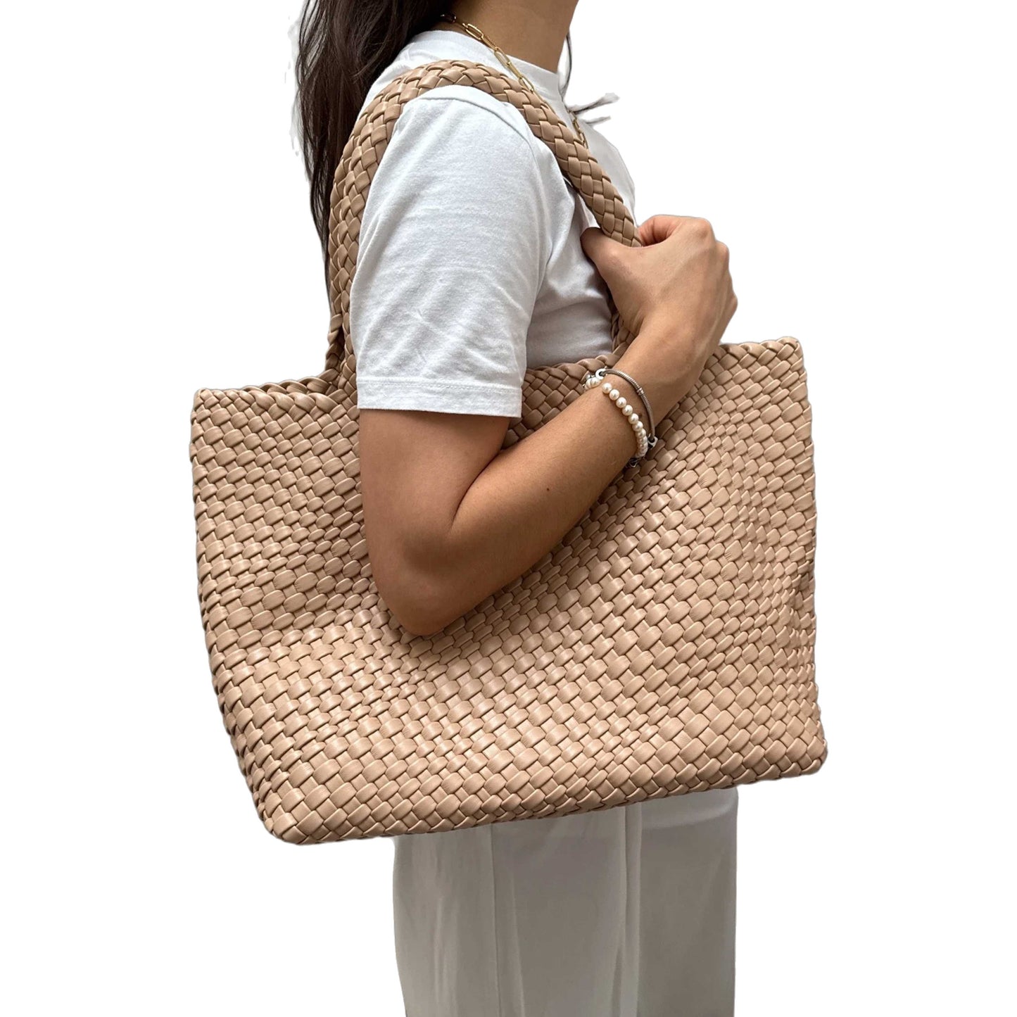 Karola Hobo Tote - Nude