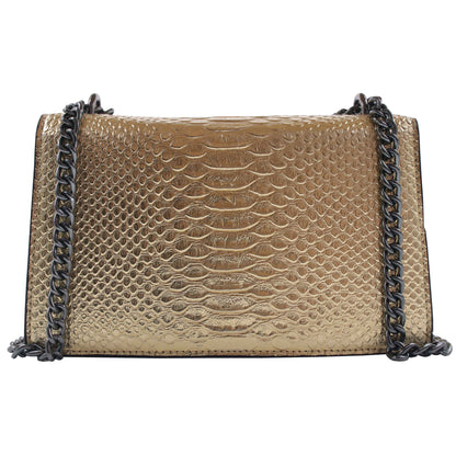 Pia Crossbody - Caimán - Oro