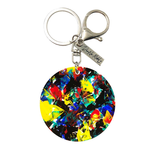 Keychain - Circle - Multicolor